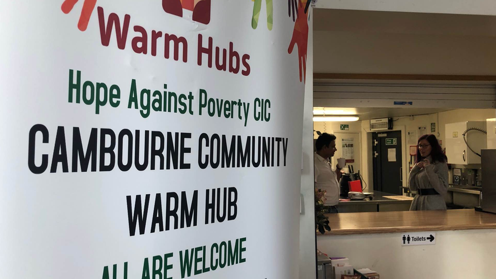 Warm hub sign