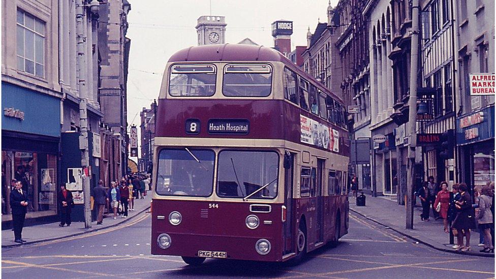 Bus in Cardiff