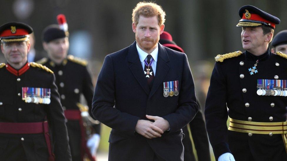 Prince Harry at Sandhurst