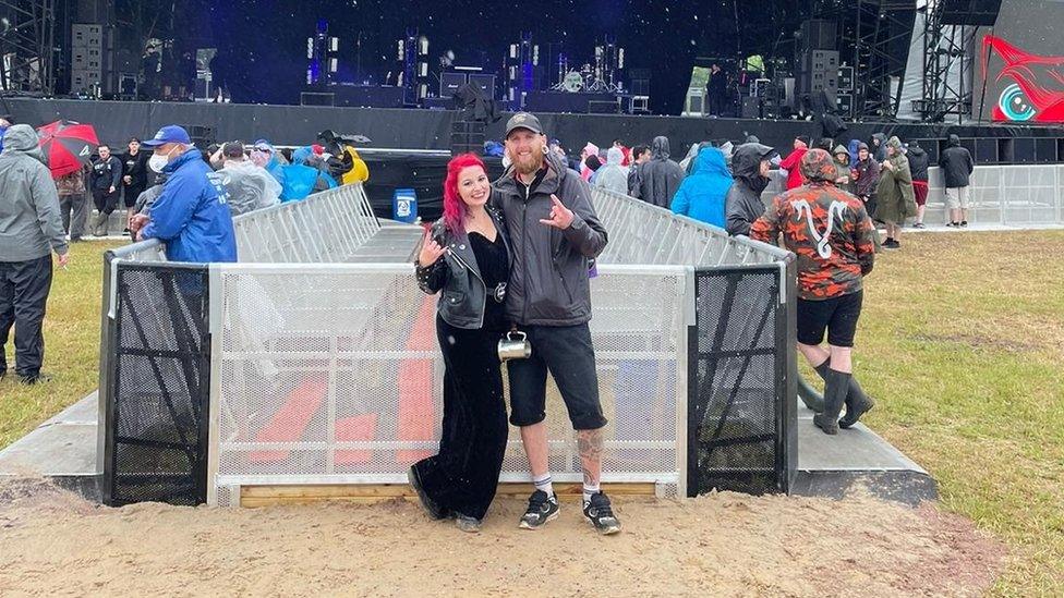 Wedding at Download