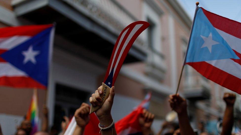 Protests in San Juan