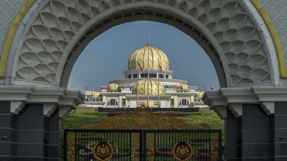 Malaysia's National Palace building