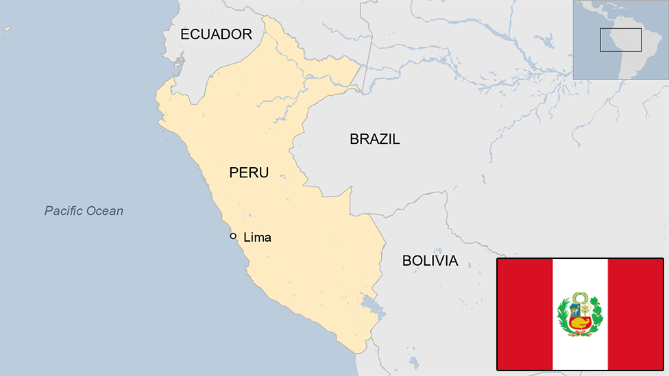 Map of Peru