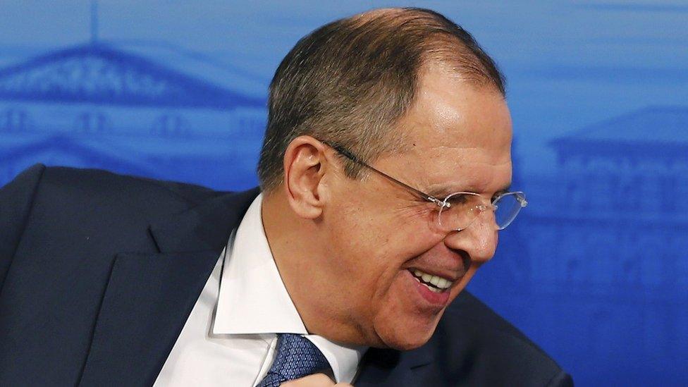 Russian Foreign Minister Sergei Lavrov