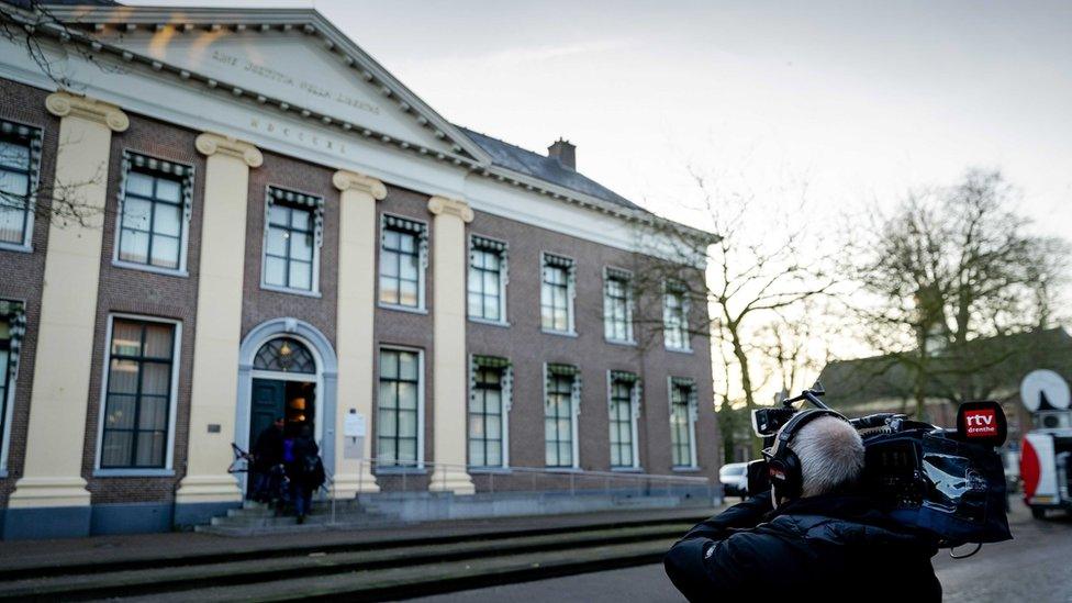 Courthouse in Assen, The Netherlands