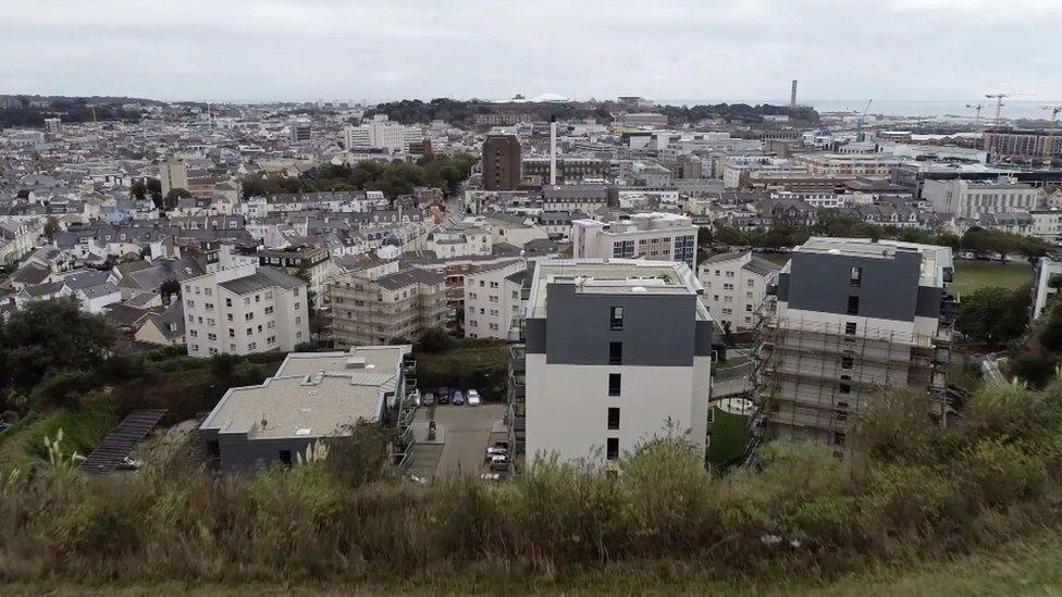 St Helier aerial