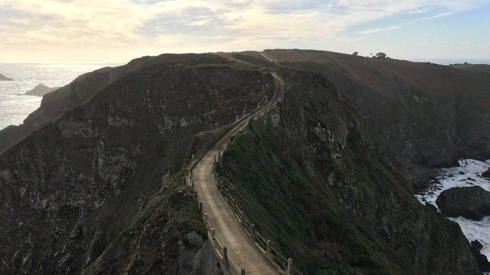 Walkway in Sark