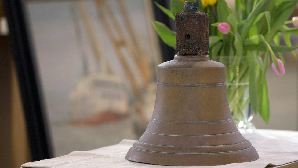 Bell recovered from the ferry