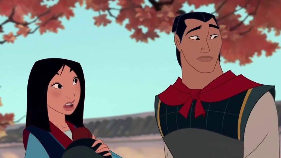 mulan-and-captain-li-shang.