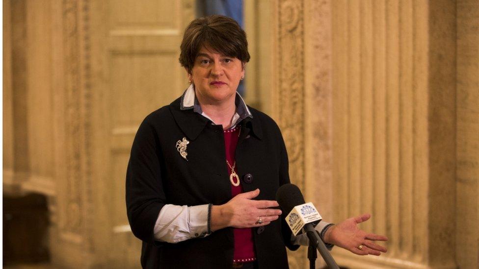 DUP leader Arlene Foster