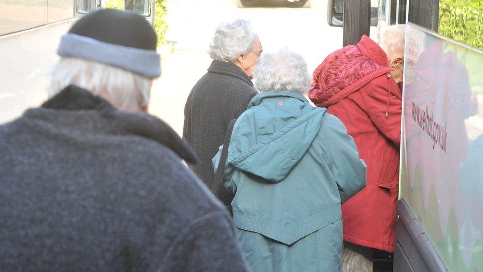 A day centre for the elderly