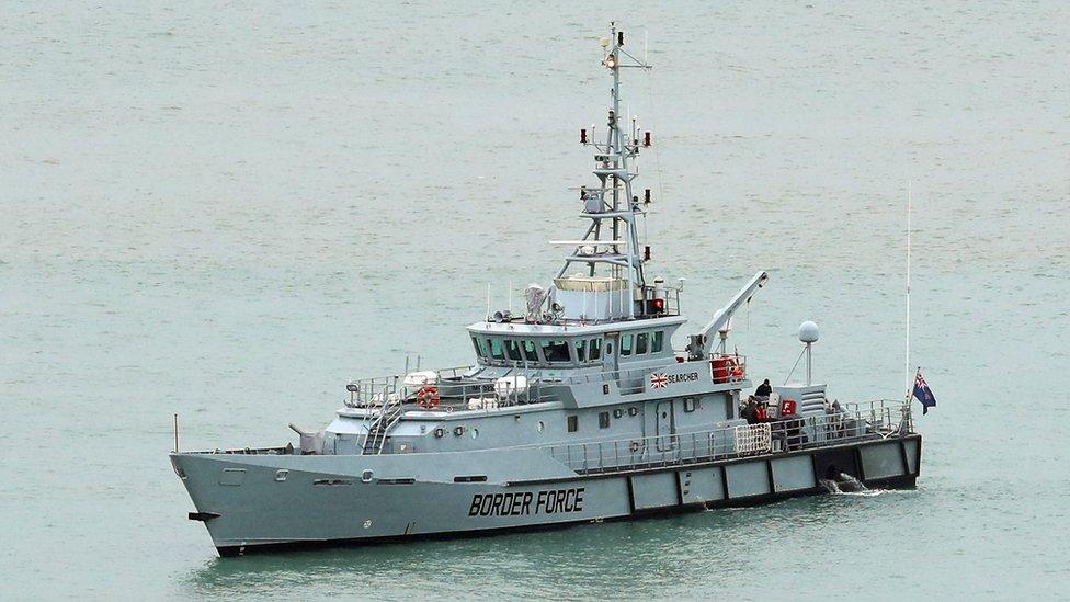 Border force vessel