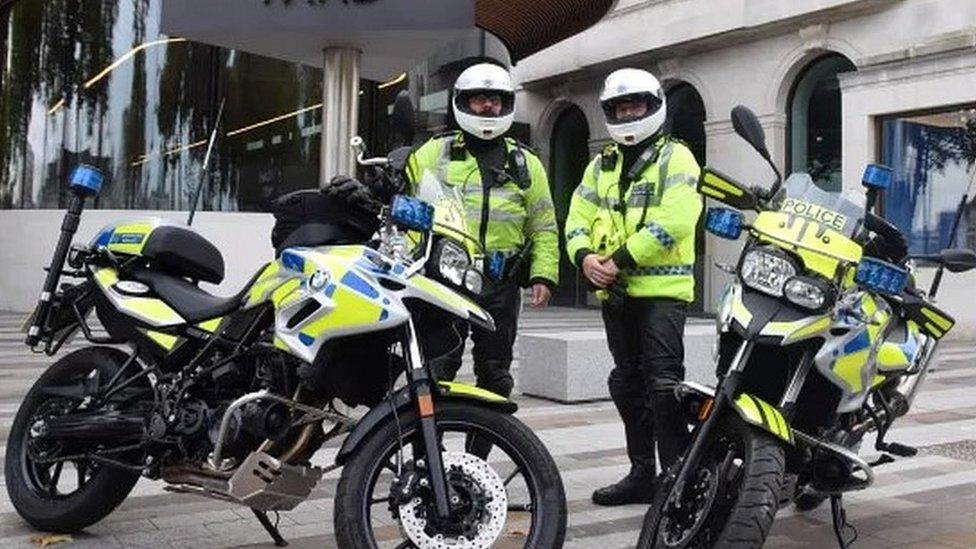 New Met Police motorbikes