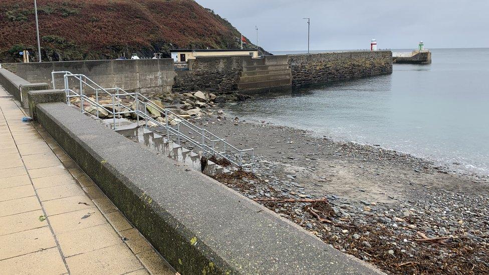 Laxey beach