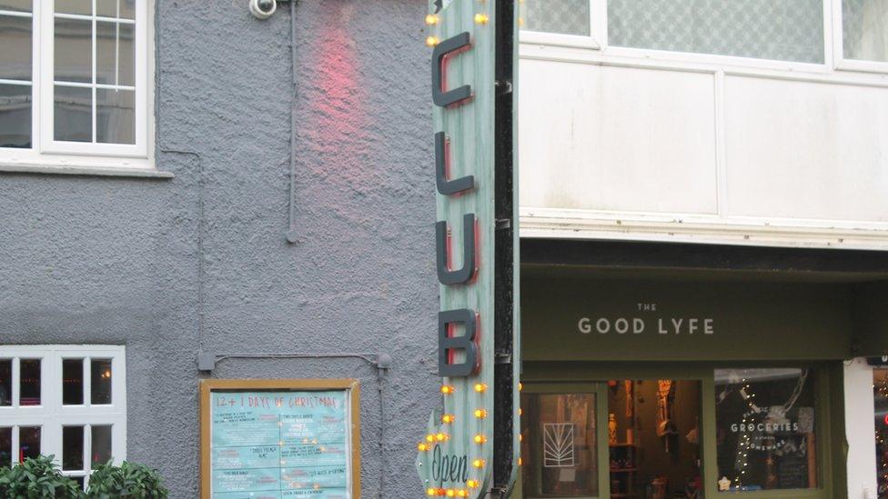 Newquay's bars and clubs now sit side-by-side with restaurants and ethical food shops