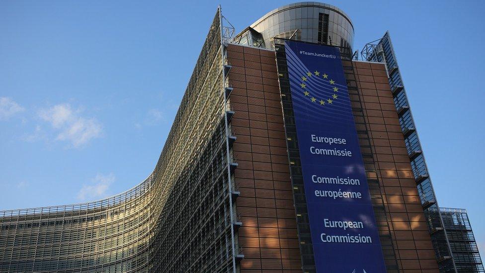 The European Commission building