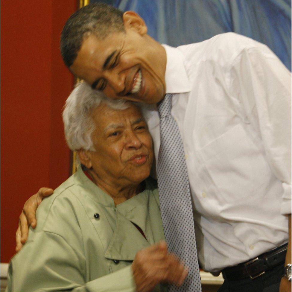 obama and leah chase