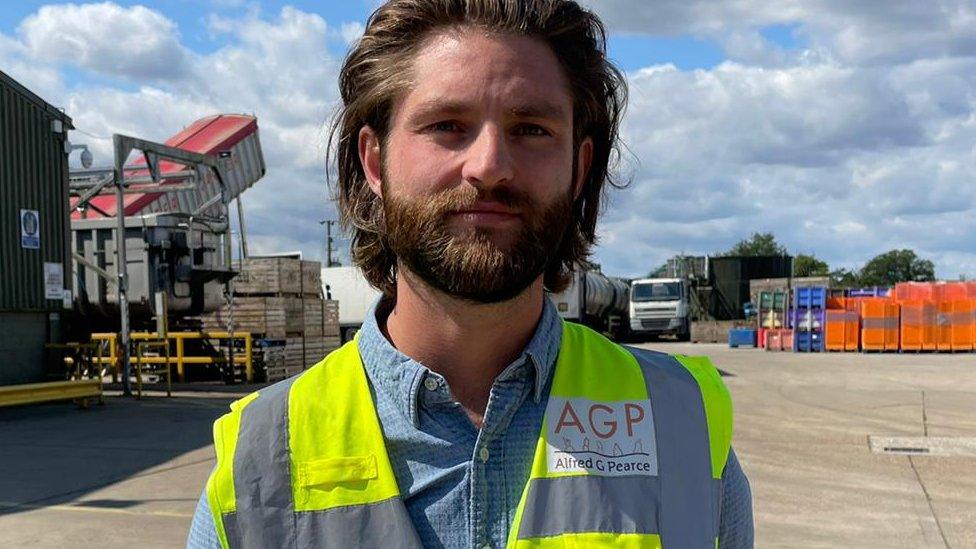 Jack Pearce at Alfred G Pearce