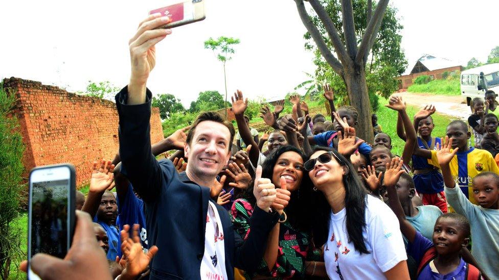 Luca Attanasio in Lubumbashi Democratic Republic of Congo - 2019