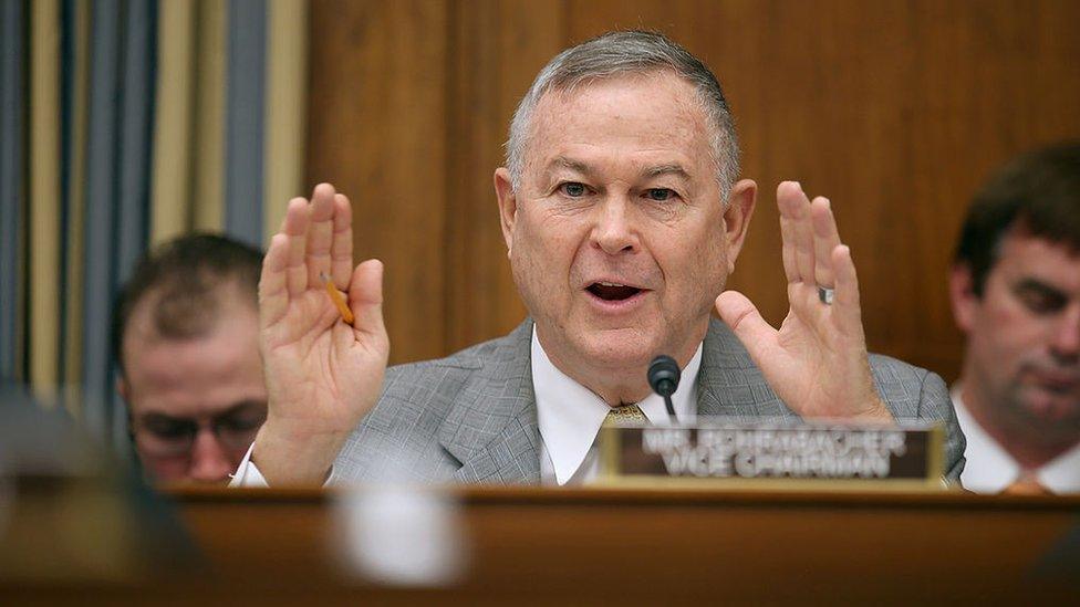 US Congressman Dana Rohrabacher