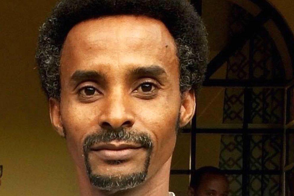 The BBC's Girmay Gebru