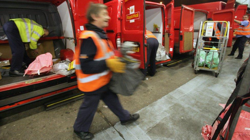 Royal Mail workers