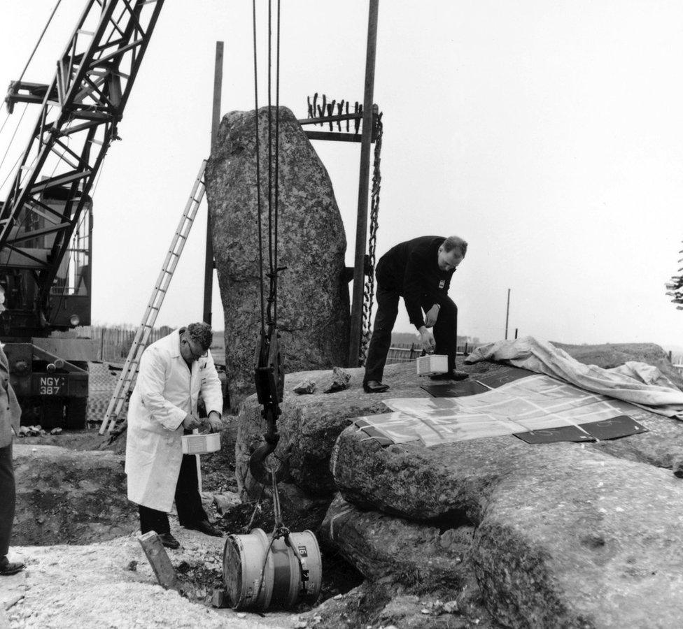 Stonehenge in 1958