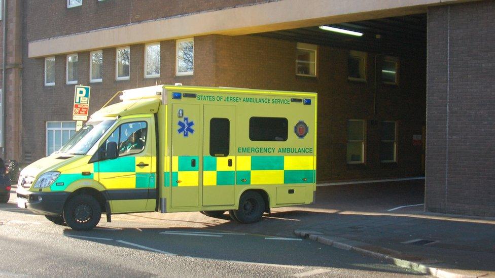 Jersey ambulance