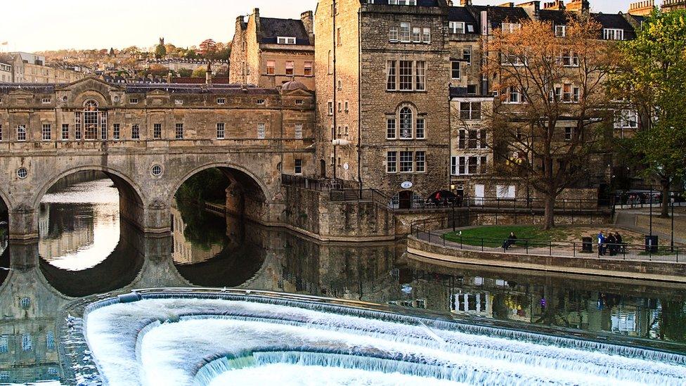 Bath city centre