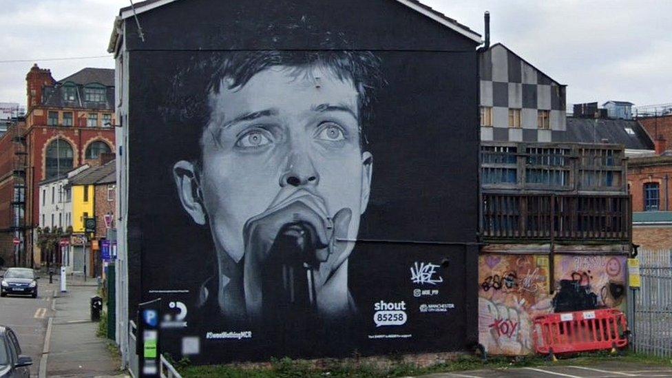 Ian Curtis mural