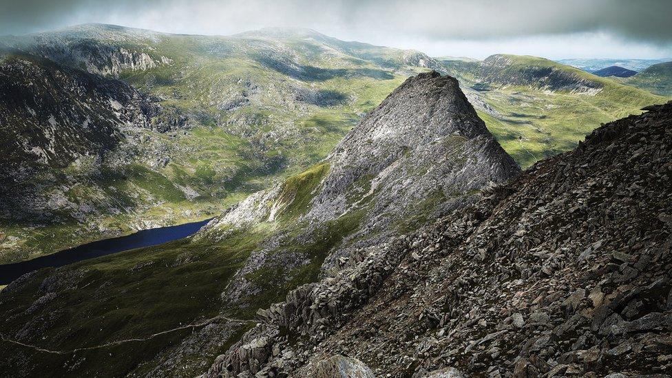 Tryfan o'r Glyder Fach