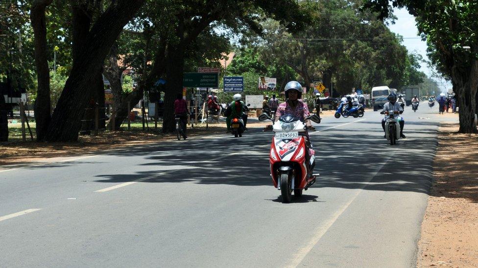 Kilinochchi has new roads and buildings