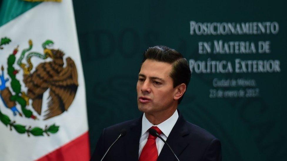 Mexican President Enrique Pena Nieto