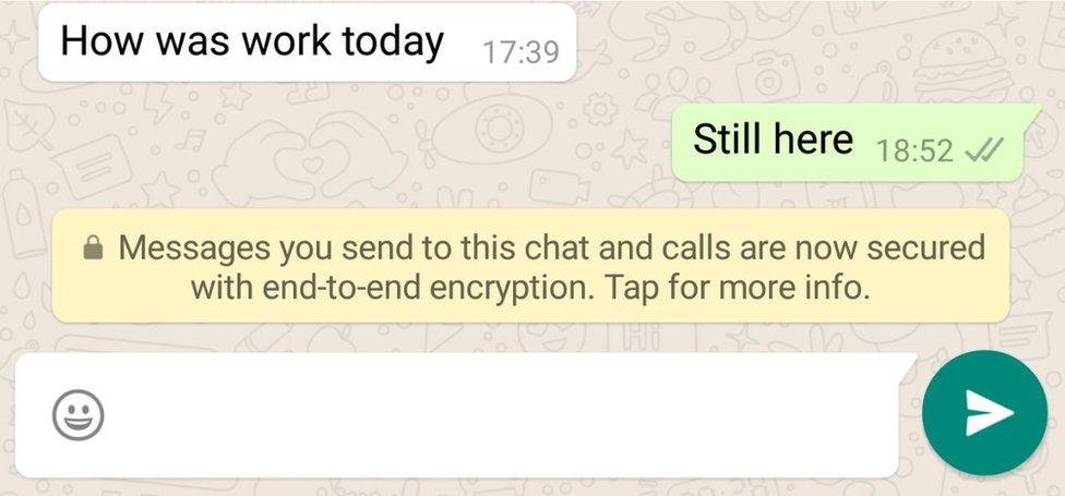 Whatsapp encryption