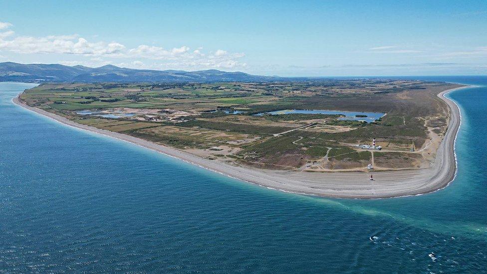 Aerial of Point of Ayre