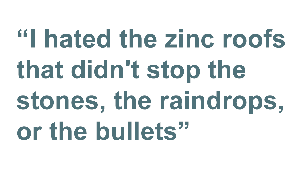 Quote: I hated the zinc roofs