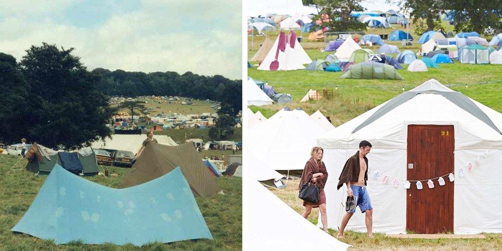 Festival tents