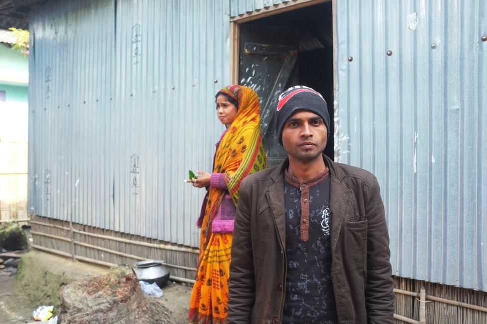 Abdul and his wife, Anjura Begum.