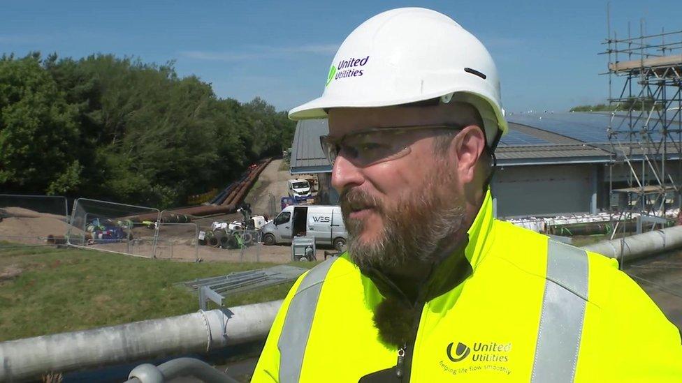 Mark Garth, director of water waste treatment at United Utilities