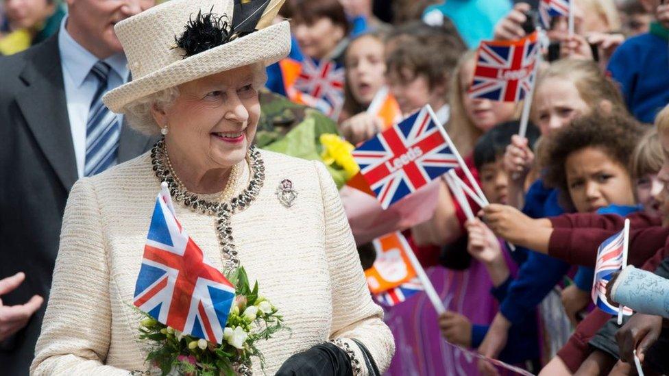 The Queen in Leeds 2012