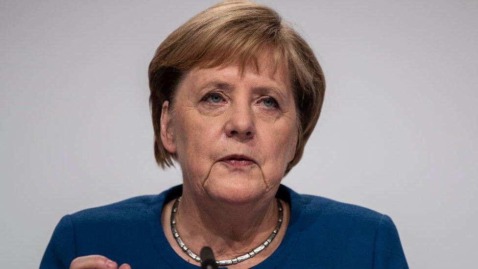 German Chancellor Angela Merkel