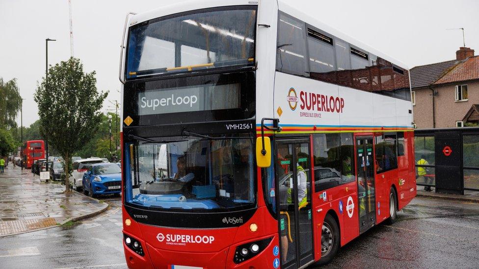 A Superloop bus