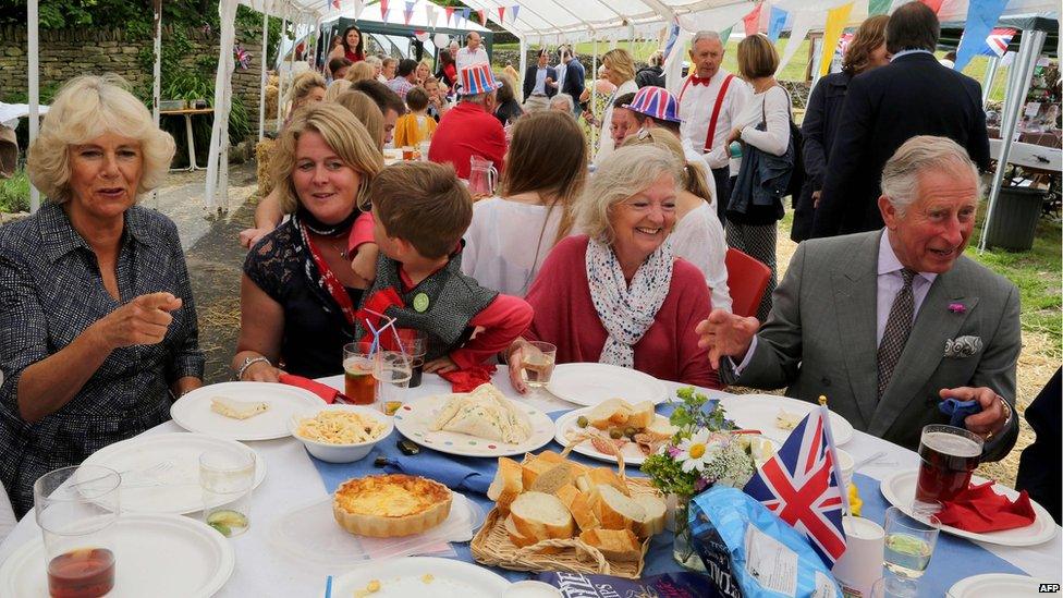 The Duke and Duchess of Cornwall