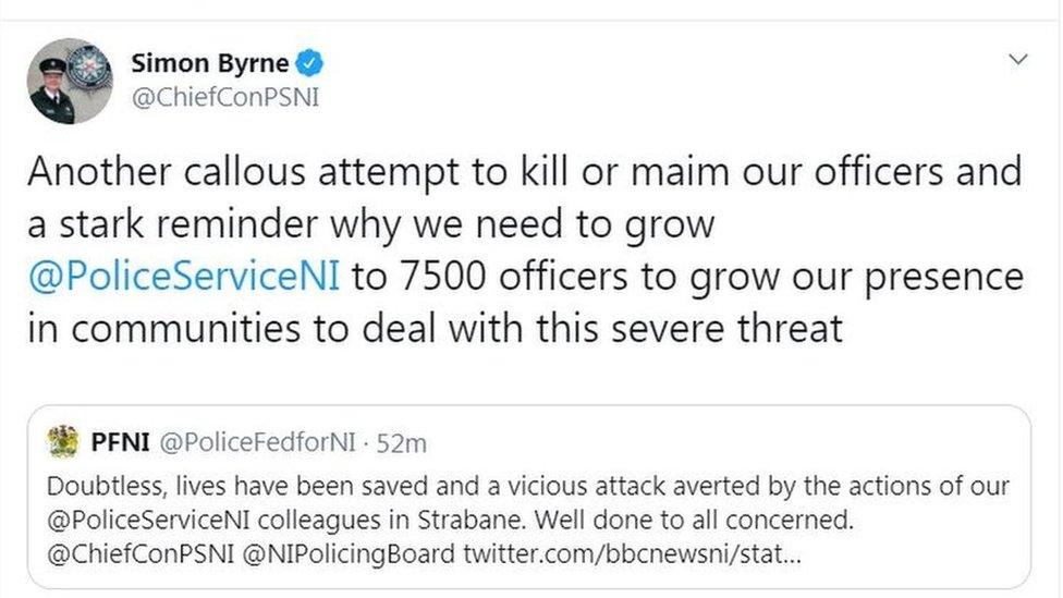 Simon Byrne tweet