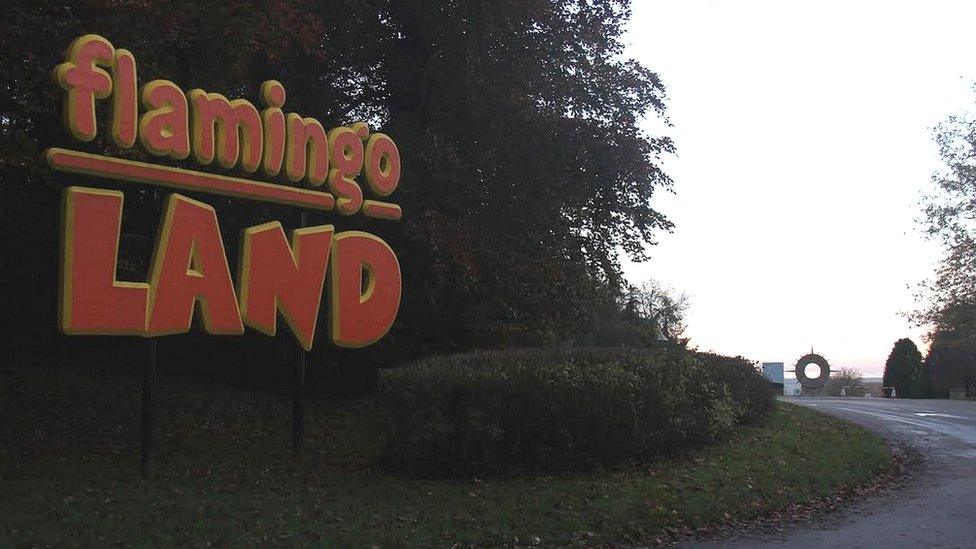 Flamingo Land entrance