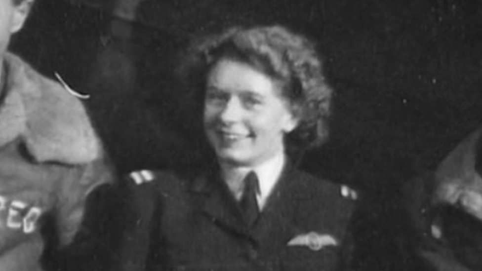 Mary Ellis - still from Spitfire Women BBC2