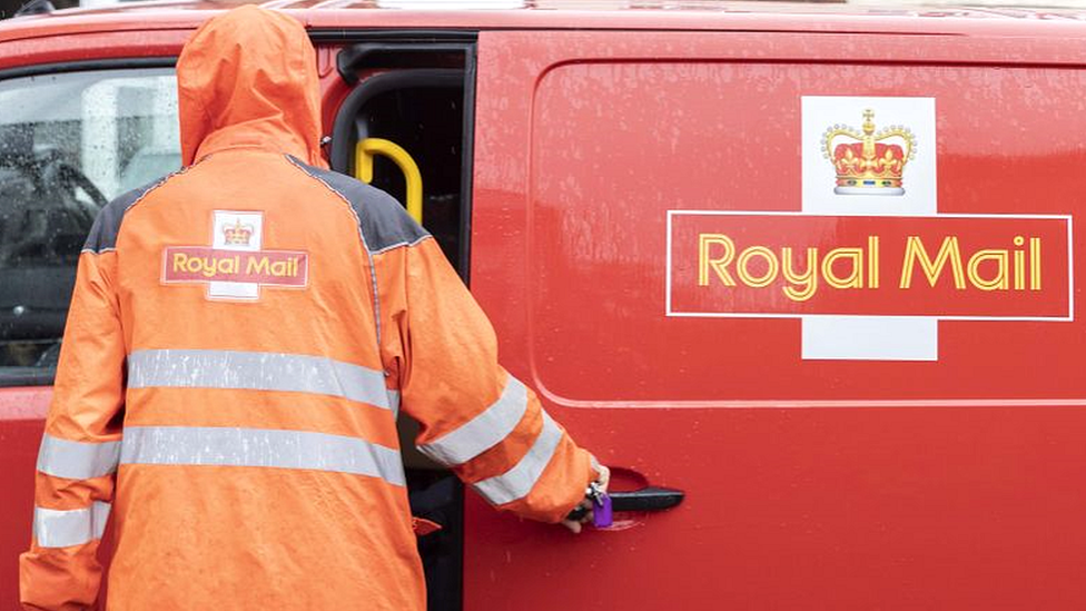 Royal Mail worker