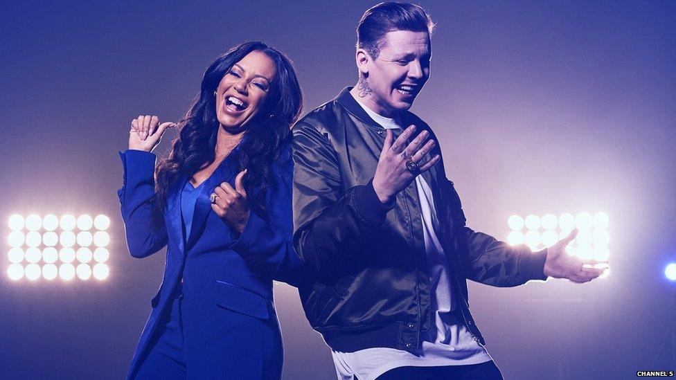 Mel B and Professor Green