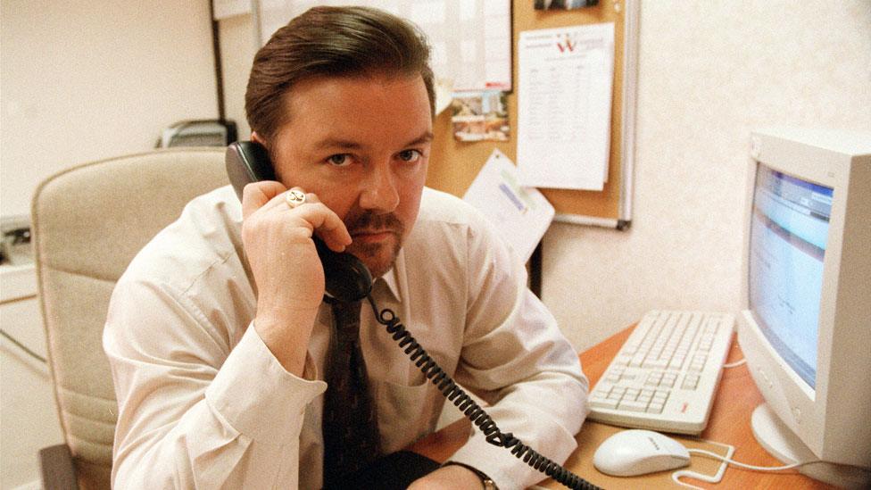 Ricky Gervais in The Office