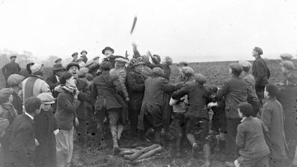 Haxey Hood, 1928